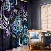 Polynesia Suicide Prevention Awareness Window Curtain No Story Should End Too Soon