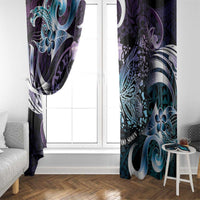 Polynesia Suicide Prevention Awareness Window Curtain No Story Should End Too Soon