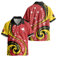Papua New Guinea Independence Kid Hawaiian Shirt Special Style Red Version LT05 - Polynesian Pride