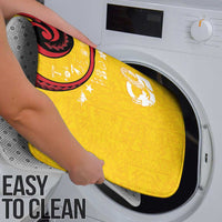 Papua New Guinea 50th Independence Anniversary Bathroom Set Special Style Yellow Version - Polynesian Pride