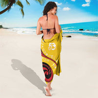 Papua New Guinea 50th Independence Anniversary Sarong Special Style Yellow Version - Polynesian Pride