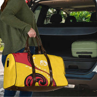 Papua New Guinea 50th Independence Anniversary Travel Bag Special Style Yellow Version - Polynesian Pride