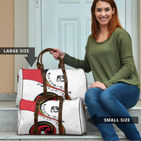 Papua New Guinea 50th Independence Anniversary Travel Bag Special Style White Version - Polynesian Pride