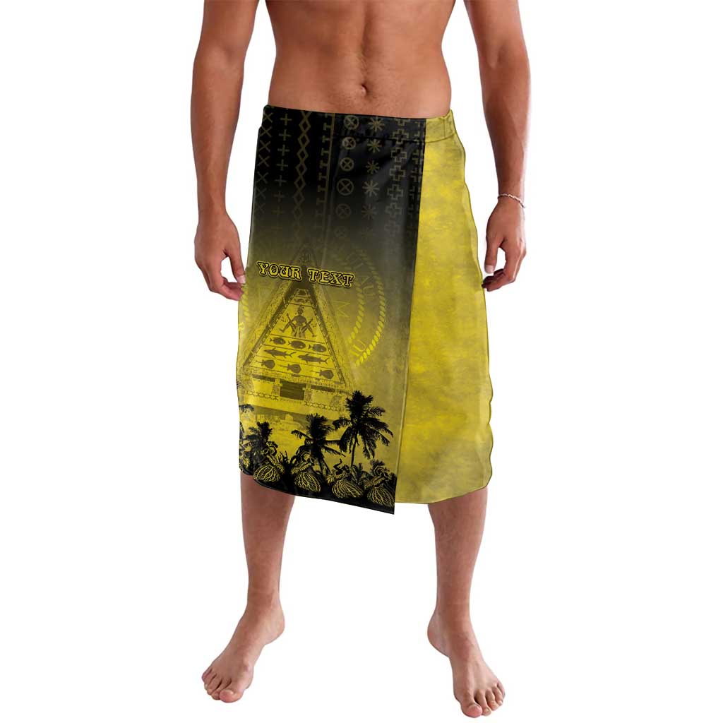 Personalised Palau Independence Day Lavalava Palauan Tattoo Pattern - Polynesian Pride