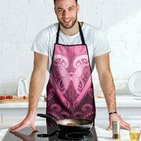 Aotearoa Breast Cancer Apron Maori Tribal Pattern LT05 - Polynesian Pride