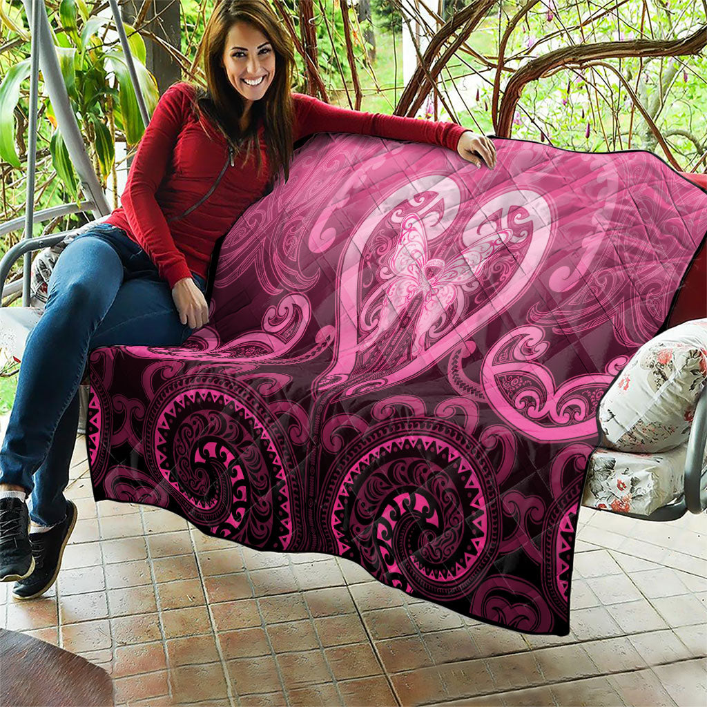Aotearoa Breast Cancer Quilt Maori Tribal Pattern LT05 - Polynesian Pride