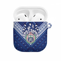 Toa Samoa Rugby AirPods Case Samoan Pride With Tribal Pattern - Polynesian Pride