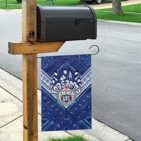 Toa Samoa Rugby Garden Flag Samoan Pride With Tribal Pattern - Polynesian Pride