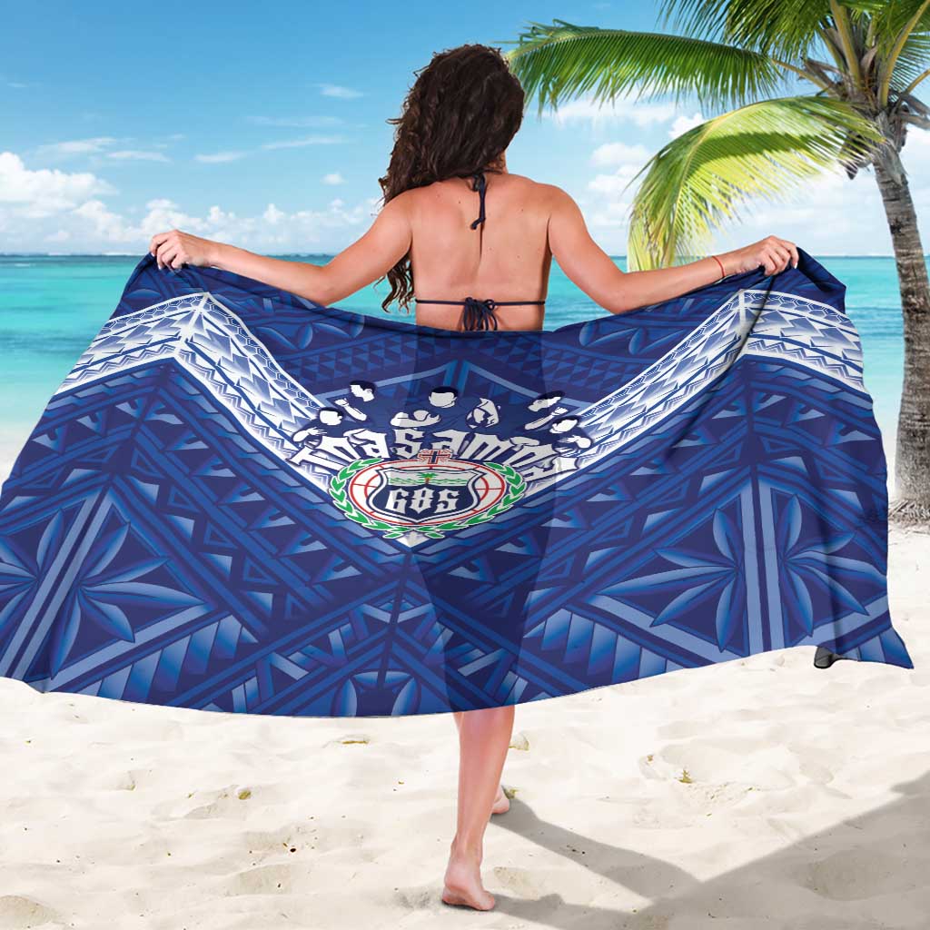 Toa Samoa Rugby Sarong Samoan Pride With Tribal Pattern - Polynesian Pride