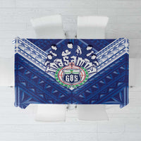 Toa Samoa Rugby Tablecloth Samoan Pride With Tribal Pattern - Polynesian Pride