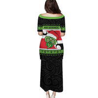 New Zealand Funny Christmas Puletasi Maori Tiki