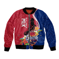 Guam Martin Luther King Jr Day Bomber Jacket LT05 Unisex Red - Polynesian Pride