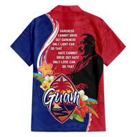 Guam Martin Luther King Jr Day Family Matching Long Sleeve Bodycon Dress and Hawaiian Shirt LT05 - Polynesian Pride