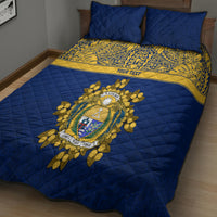 Repubrikin Naoero Independence Day Quilt Bed Set Tamanu With Coat Of Arms LT05 - Polynesian Pride