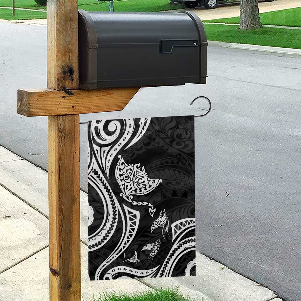 Hawaii Manta Ray Garden Flag Polynesian Art Tattoo