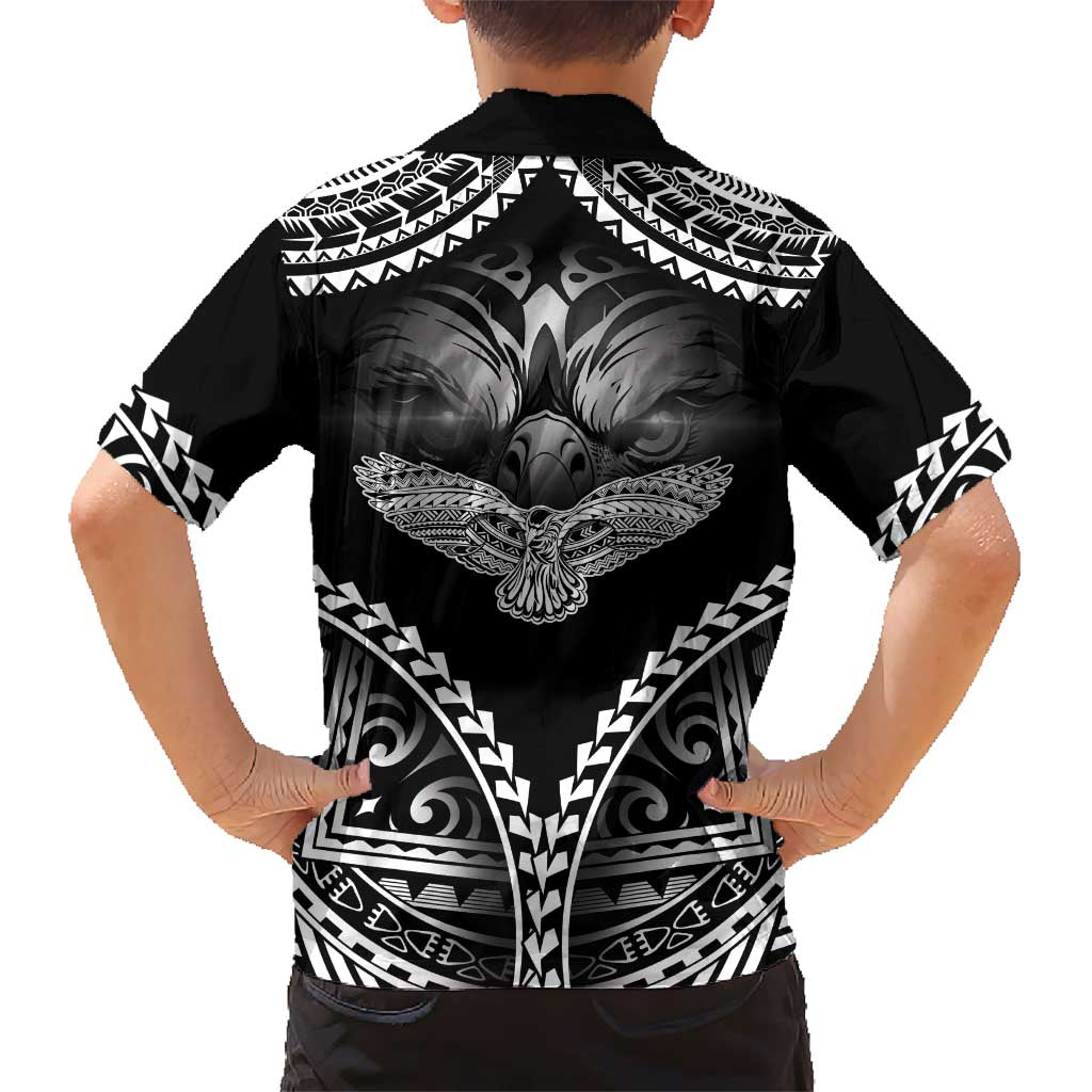 Hawaiian Hawk Kid Hawaiian Shirt Polynesian Pattern Style LT05 - Polynesian Pride