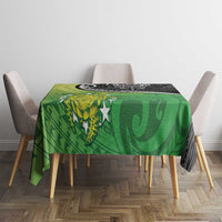 New Zealand Cook Islands Tablecloth Maori Tiki With Circle Stars Turtle LT05 - Polynesian Pride