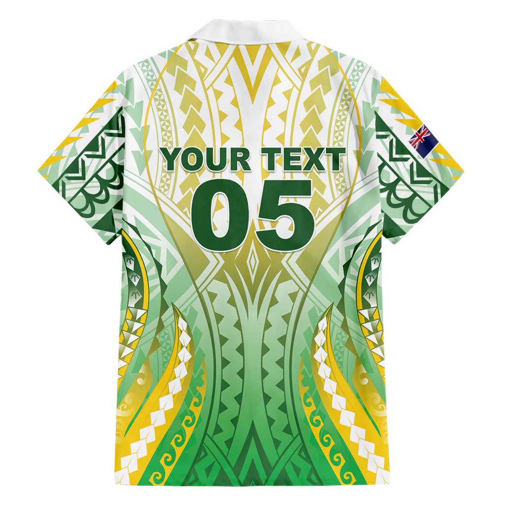 Custom Cook Islands Rugby Family Matching Puletasi and Hawaiian Shirt Unique Style White Version - Polynesian Pride