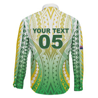 Custom Cook Islands Rugby Family Matching Short Sleeve Bodycon Dress and Hawaiian Shirt Unique Style White Version - Polynesian Pride