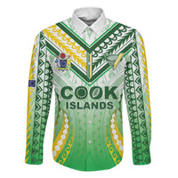 Custom Cook Islands Rugby Family Matching Summer Maxi Dress and Hawaiian Shirt Unique Style White Version - Polynesian Pride