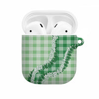 Green Hawaii Palaka AirPods Case Hawaiian Honohono Lei LT05 Green - Polynesian Pride