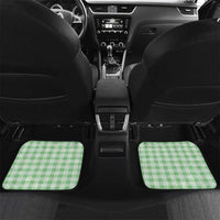 Green Hawaii Palaka Car Mats Hawaiian Honohono Lei LT05 Set 2pcs - Back Green - Polynesian Pride