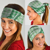 Green Hawaii Palaka Neck Gaiter Hawaiian Honohono Lei LT05 - Polynesian Pride