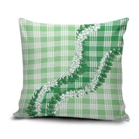 Green Hawaii Palaka Pillow Cover Hawaiian Honohono Lei LT05 Green - Polynesian Pride