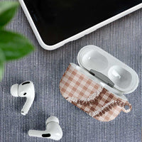 Beige Hawaii Palaka AirPods Case Hawaiian Honohono Lei LT05 - Polynesian Pride