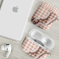 Beige Hawaii Palaka AirPods Case Hawaiian Honohono Lei LT05 - Polynesian Pride