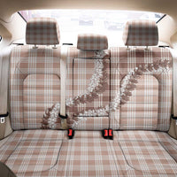 Beige Hawaii Palaka Back Car Seat Cover Hawaiian Honohono Lei