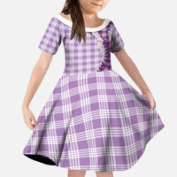 Violet Hawaii Palaka Family Matching Tank Maxi Dress and Hawaiian Shirt Hawaiian Honohono Lei