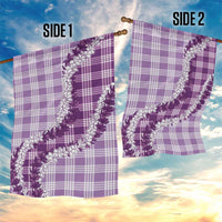 Violet Hawaii Palaka Garden Flag Hawaiian Honohono Lei