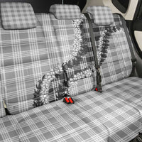 Gray Hawaii Palaka Back Car Seat Cover Hawaiian Honohono Lei