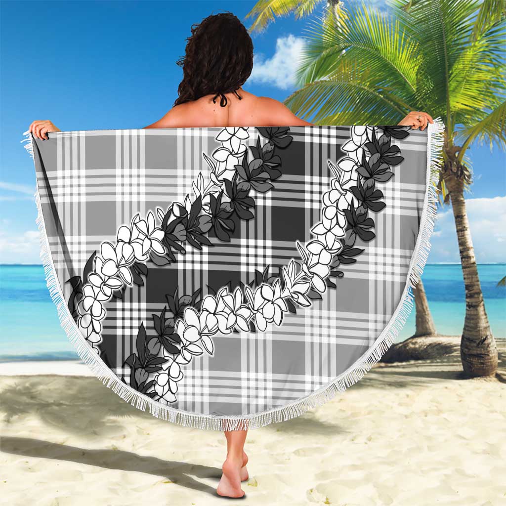 Gray Hawaii Palaka Beach Blanket Hawaiian Honohono Lei