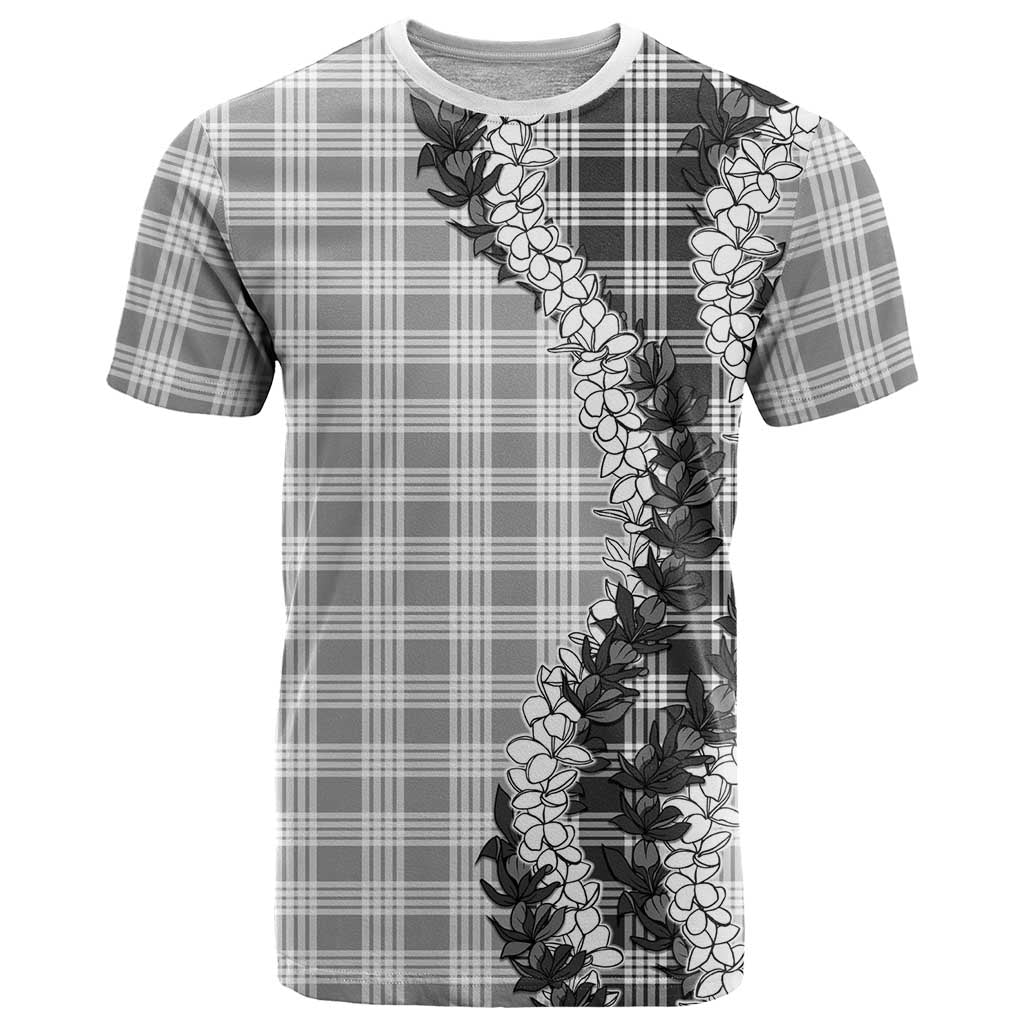 Gray Hawaii Palaka T Shirt Hawaiian Honohono Lei LT05 Gray - Polynesian Pride