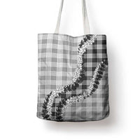 Gray Hawaii Palaka Tote Bag Hawaiian Honohono Lei LT05 - Polynesian Pride