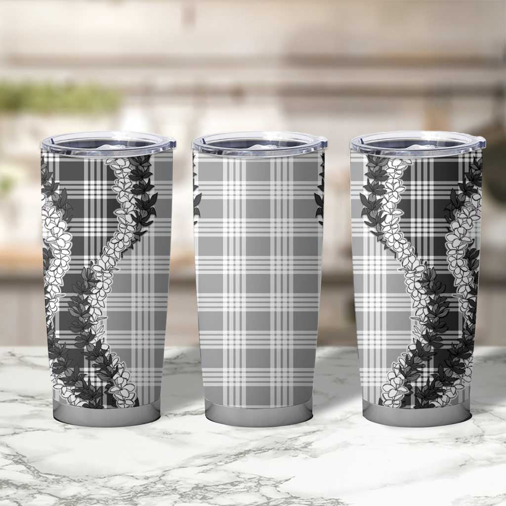 Gray Hawaii Palaka Tumbler Cup Hawaiian Honohono Lei