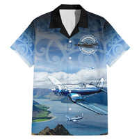 New Zealand Wanaka Air Show Family Matching Mermaid Dress and Hawaiian Shirt With Maori Pattern