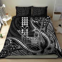 Hawaii King Kamehameha The Great Bedding Set Black Tribal Tattoo