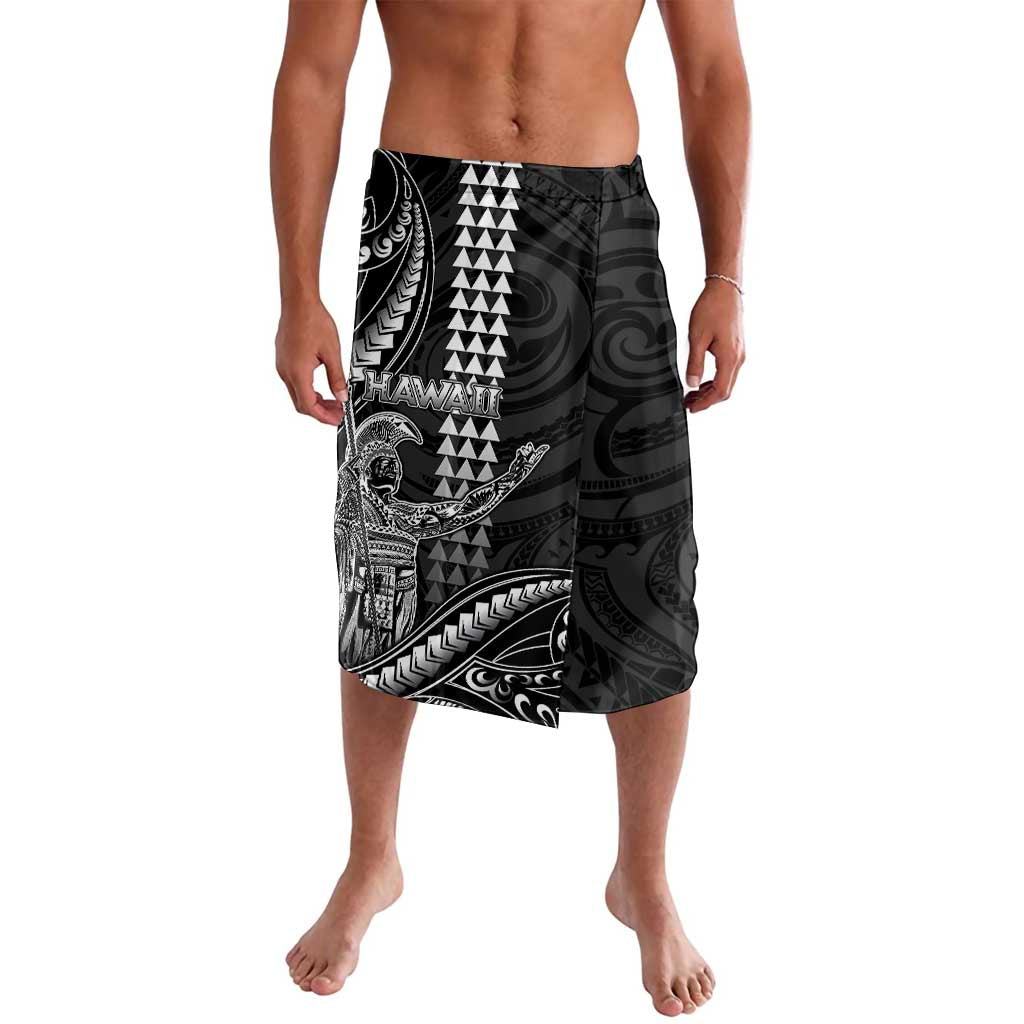 Hawaii King Kamehameha The Great Lavalava Black Tribal Tattoo