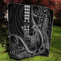 Hawaii King Kamehameha The Great Quilt Black Tribal Tattoo