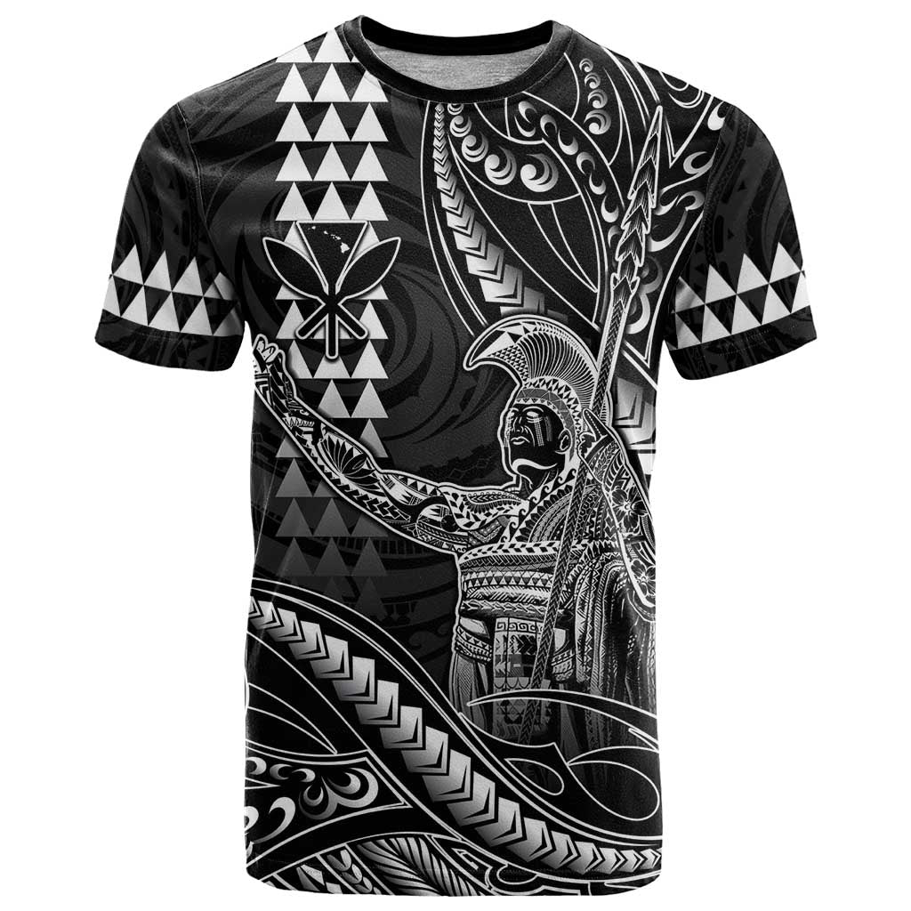 Hawaii King Kamehameha The Great T Shirt Black Tribal Tattoo