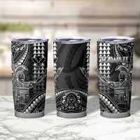 Hawaii King Kamehameha The Great Tumbler Cup Black Tribal Tattoo