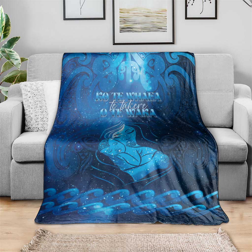 New Zealand Mother's Day Blanket Ko Te Whaea Te Takere O Te Waka