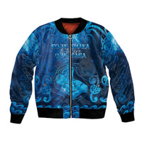 Personalised New Zealand Mother's Day Bomber Jacket Ko Te Whaea Te Takere O Te Waka