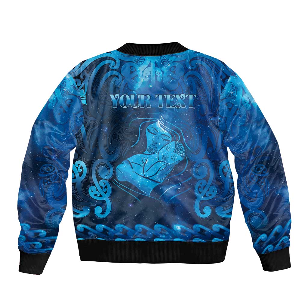 Personalised New Zealand Mother's Day Bomber Jacket Ko Te Whaea Te Takere O Te Waka