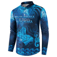 Personalised New Zealand Mother's Day Button Sweatshirt Ko Te Whaea Te Takere O Te Waka LT05 - Polynesian Pride