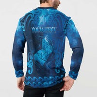 Personalised New Zealand Mother's Day Button Sweatshirt Ko Te Whaea Te Takere O Te Waka LT05 - Polynesian Pride