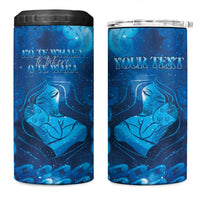 Personalised New Zealand Mother's Day 4 in 1 Can Cooler Tumbler Ko Te Whaea Te Takere O Te Waka